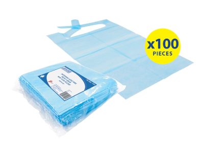Assure Disposal Bibs 40cm x 60cm with 15cm Pocket