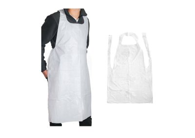 Disposal Plastic Apron 120cm x 80cm with Waist Tie